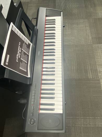 Yamaha NP12 Piaggerro 61 Key Portable Keyboard - Black